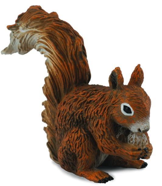 Collecta Red Squirrel Eating