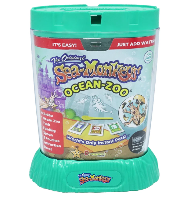 The Original Sea Monkeys Ocean Zoo Teal Novelty