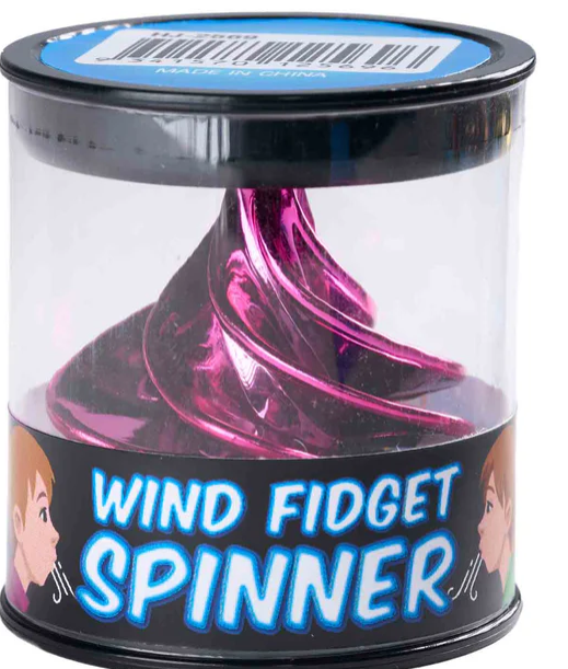 Heebie Jeebies Wind Fidget Spinner Purple fidget spinner