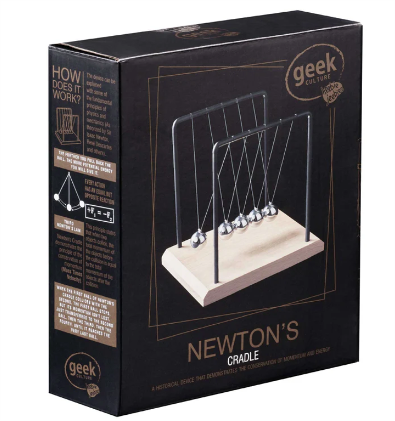 Heebie Jeebie's Geek Culture Newton's Cradle 14cm