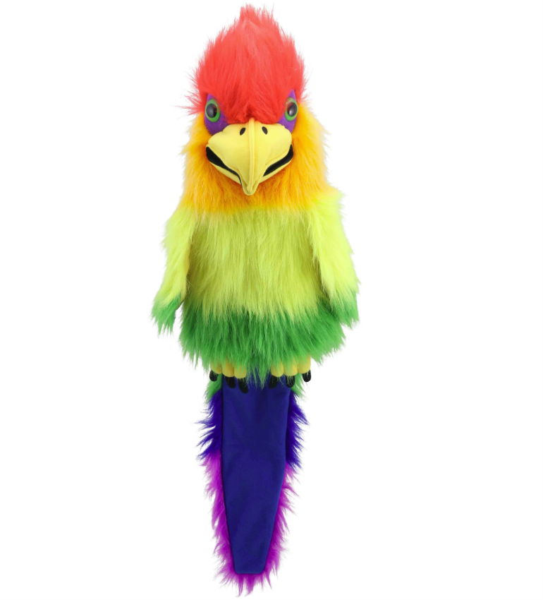 The Puppet Company Rainbow Bird Puppet