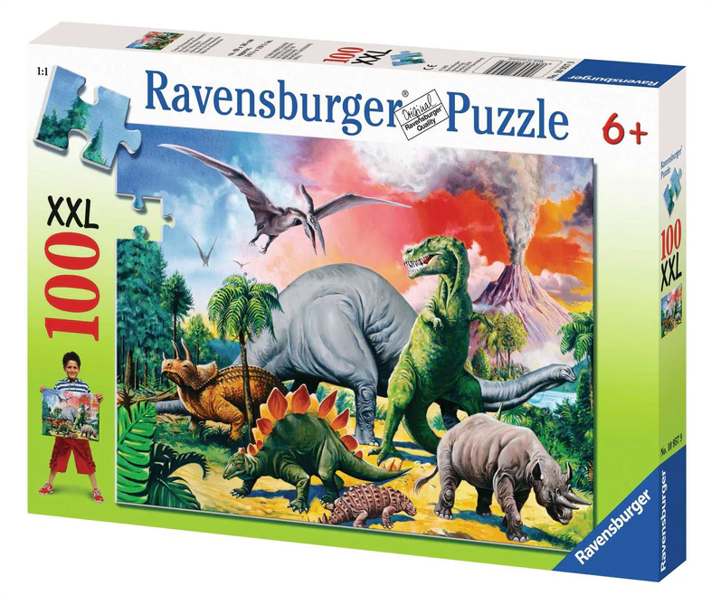 Ravensburger Among the Dinosaurs Puzzle 100pc