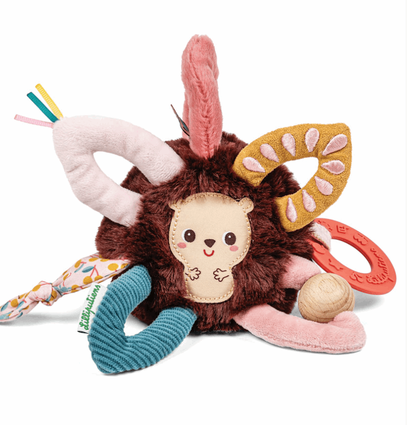 Lilliputiens Animal Multi Sensory Rattle