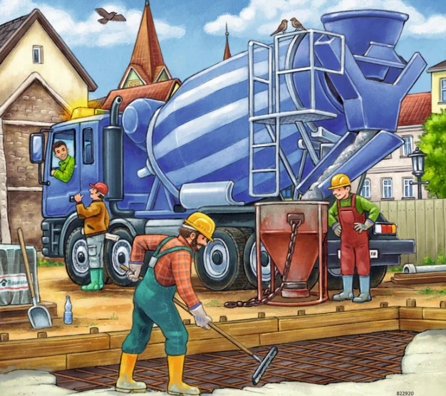 Ravensburger Large Construction Vehicles 3x49pc