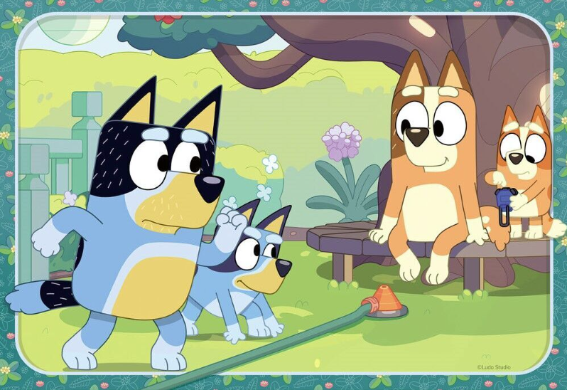 Ravensburger Bluey Family Time Puzzle 2x12pc