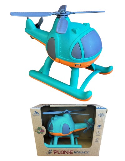 Bio Plastic Helicopter Bath Toy
