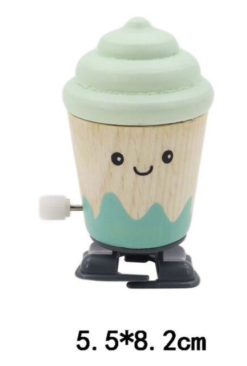 Kaper Kidz Wooden Wind Up Walking Drink