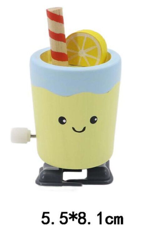 Kaper Kidz Wooden Wind Up Walking Drink