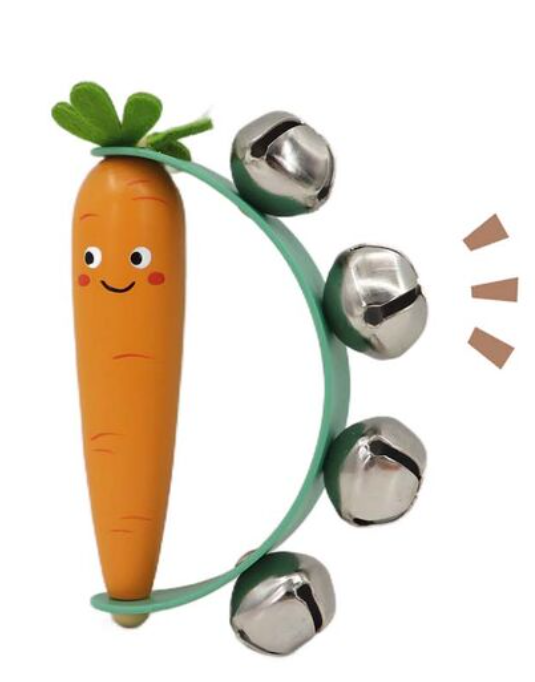 Kaper Kidz Wooden Veggie Handbell