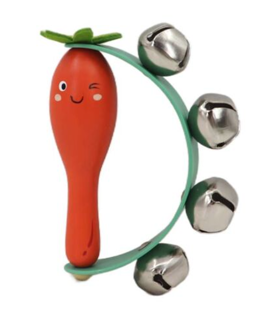 Kaper Kidz Wooden Veggie Handbell