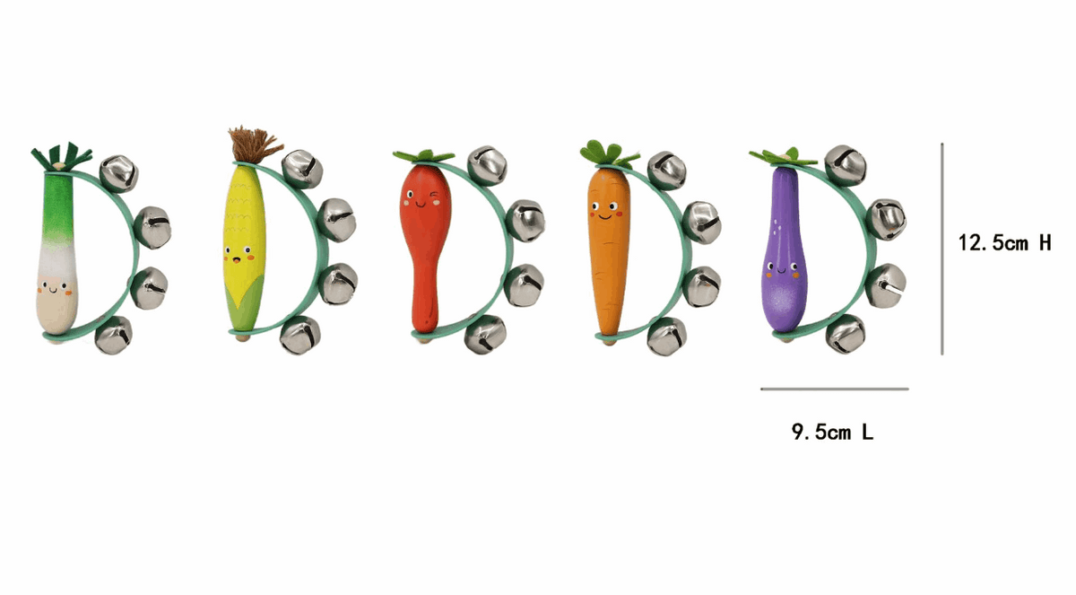Kaper Kidz Wooden Veggie Handbell