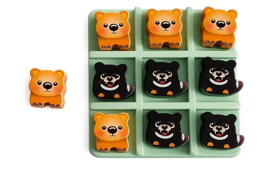 Kaper Kidz Bush Buddies Tic Tac Toe Wombat & Tassie Devil