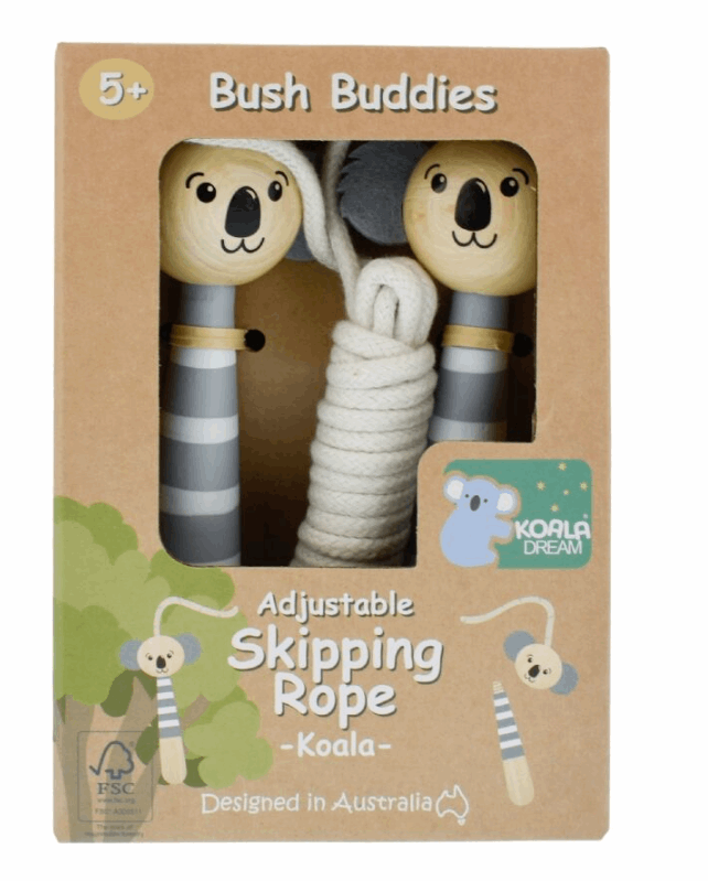Koala Dreams Bush Buddies Koala Adjustable Skipping Rope
