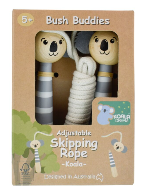 Koala Dreams Bush Buddies Koala Adjustable Skipping Rope