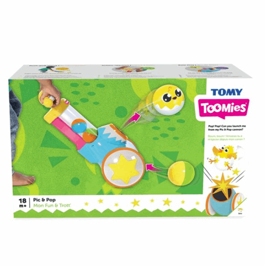 Tomy Toomies Cannon Ball Pic & Pop