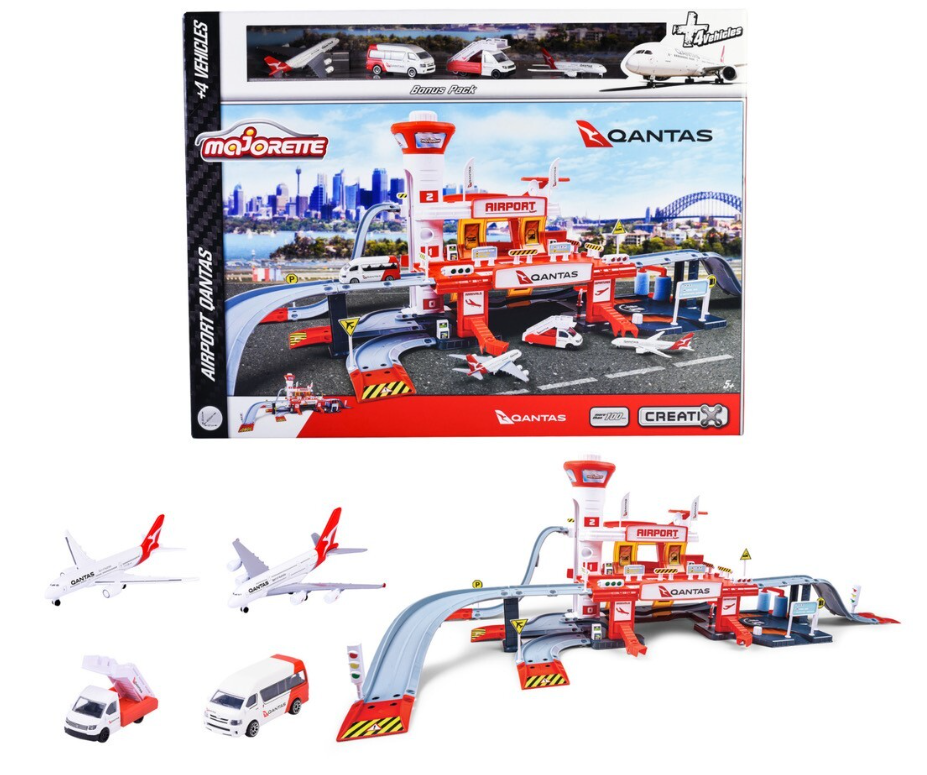 Majorette QANTAS Airport Play Set