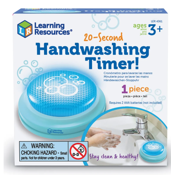 Learning Resources 20 Second Handwashing Timer