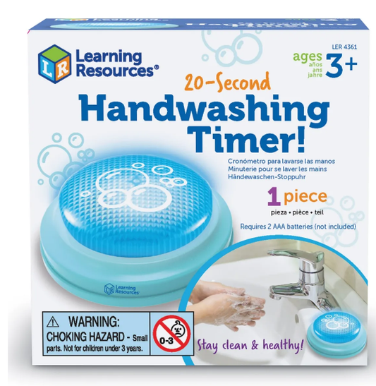 Learning Resources 20 Second Handwashing Timer