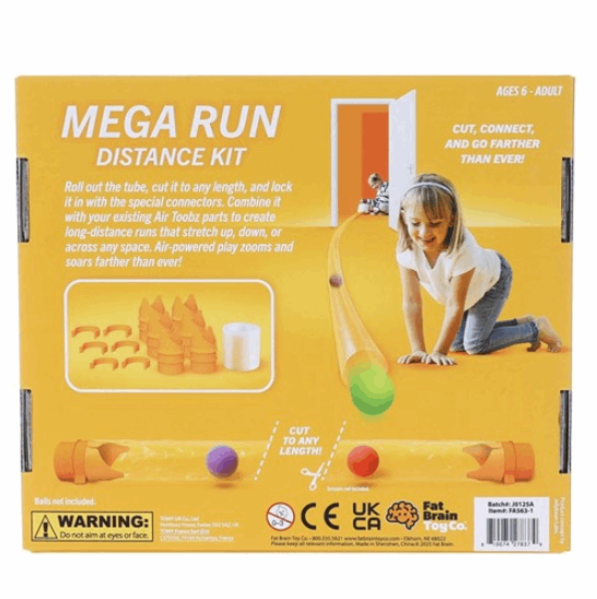Fat Brain Toy Co Air Toobz Mega Run Distance Kit