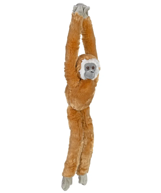 Wild Republic Hanging White Handed Gibbon