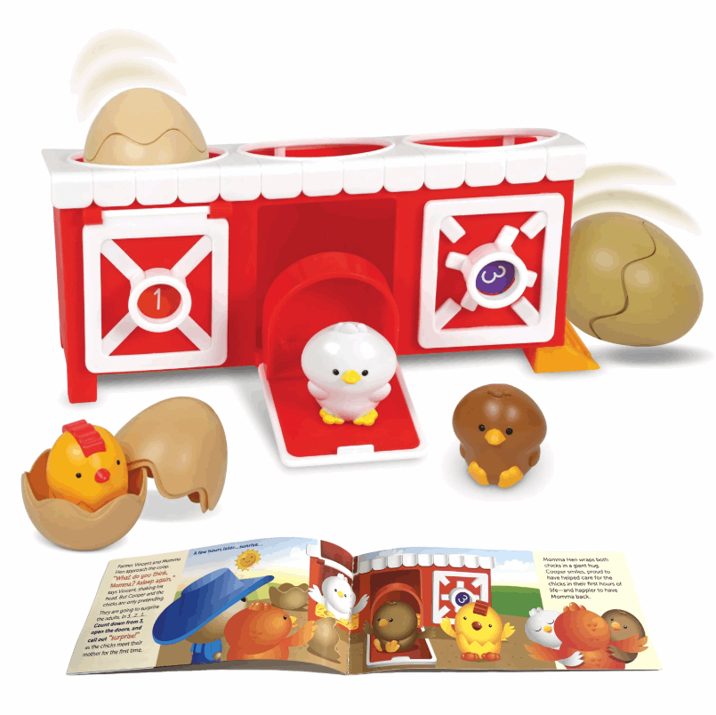 Learning Resources Peeksville Hide & Cheep Chicken Coop