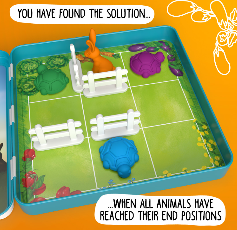 Smart Games Turtle Tactics Magnetic Travel Game Board Game