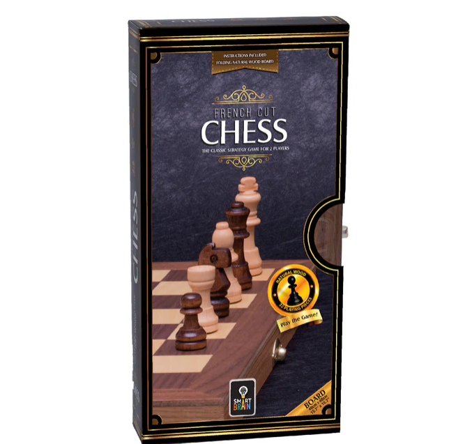 Smart Brain Games French Cut Chess 40cm chess set