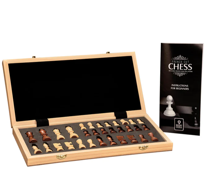 Smart Brain Games French Cut Chess 40cm chess set