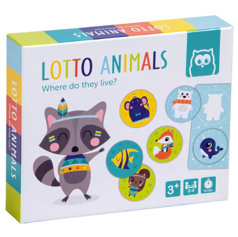 EurekaKids Lotto Animals