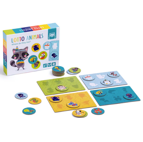 EurekaKids Lotto Animals