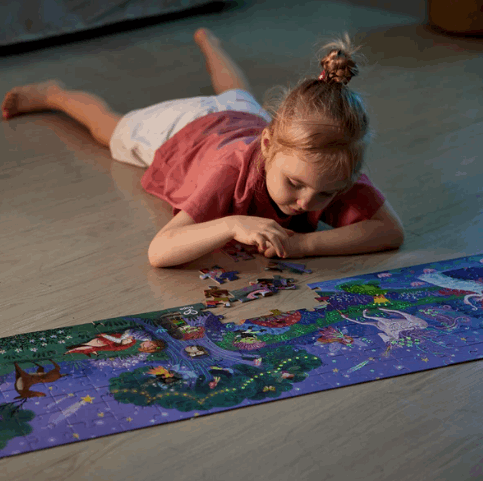 Hape Magic Forest Puzzle 1.5m 200pc