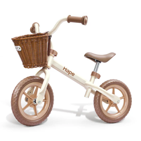 Hape Joyful Ride Balance Bike with Basket