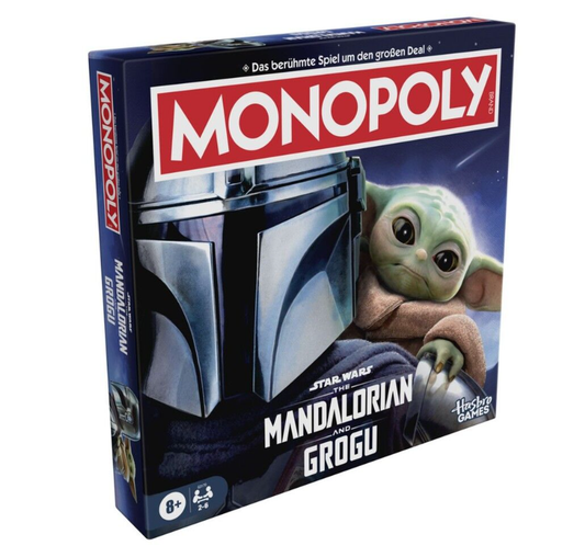 Hasbro Games Monopoly Star Wars Mandalorian and Grogu