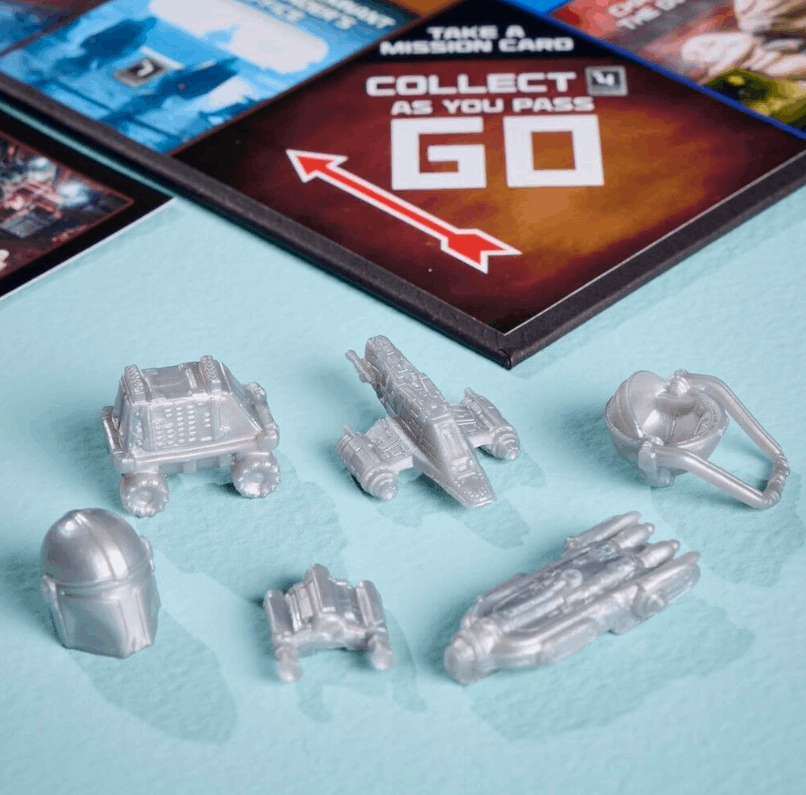 Hasbro Games Monopoly Star Wars Mandalorian and Grogu