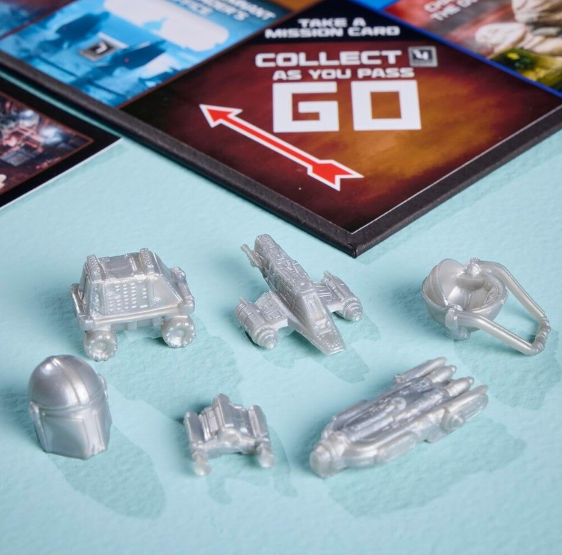 Hasbro Games Monopoly Star Wars Mandalorian and Grogu