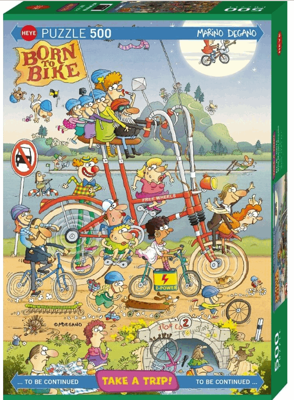 Take A Trip Marino Degano 500pc Heye Puzzle