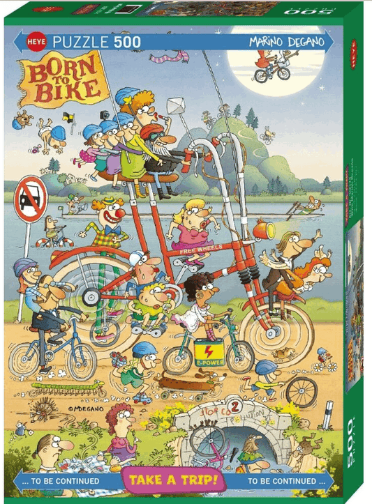 Take A Trip Marino Degano 500pc Heye Puzzle