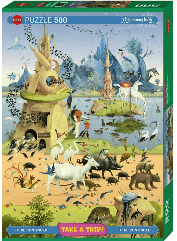 Take A Trip Hieronymus Bosch 500pc Heye Puzzle