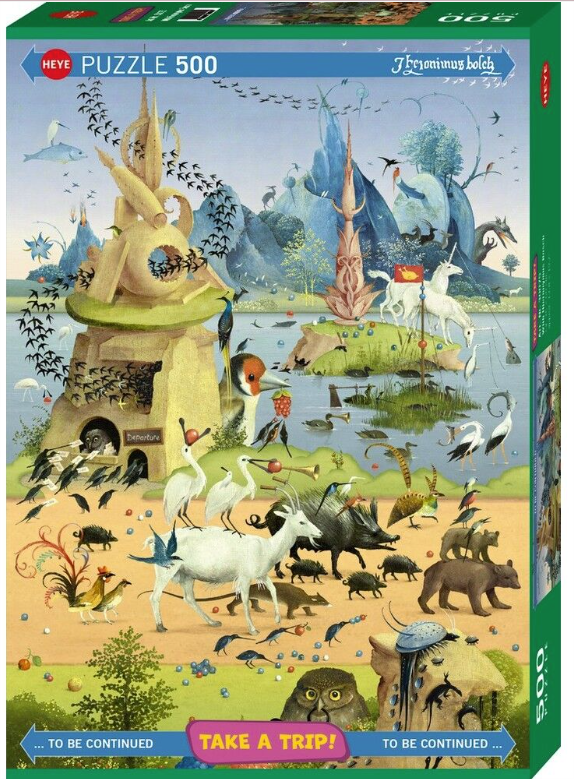 Take A Trip Hieronymus Bosch 500pc Heye Puzzle