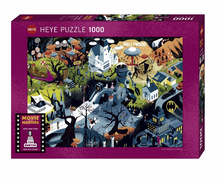 Movie Masters Tim Burton 1000pc Heye Puzzle