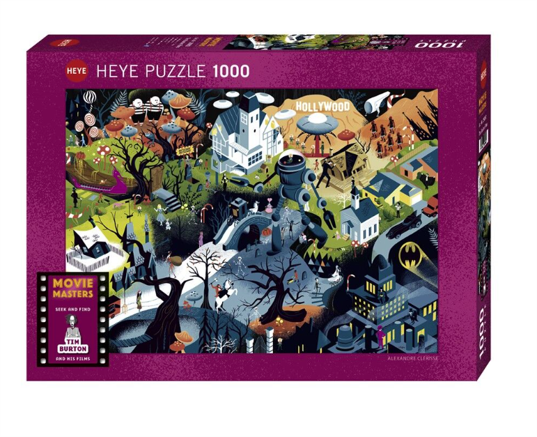 Movie Masters Tim Burton 1000pc Heye Puzzle