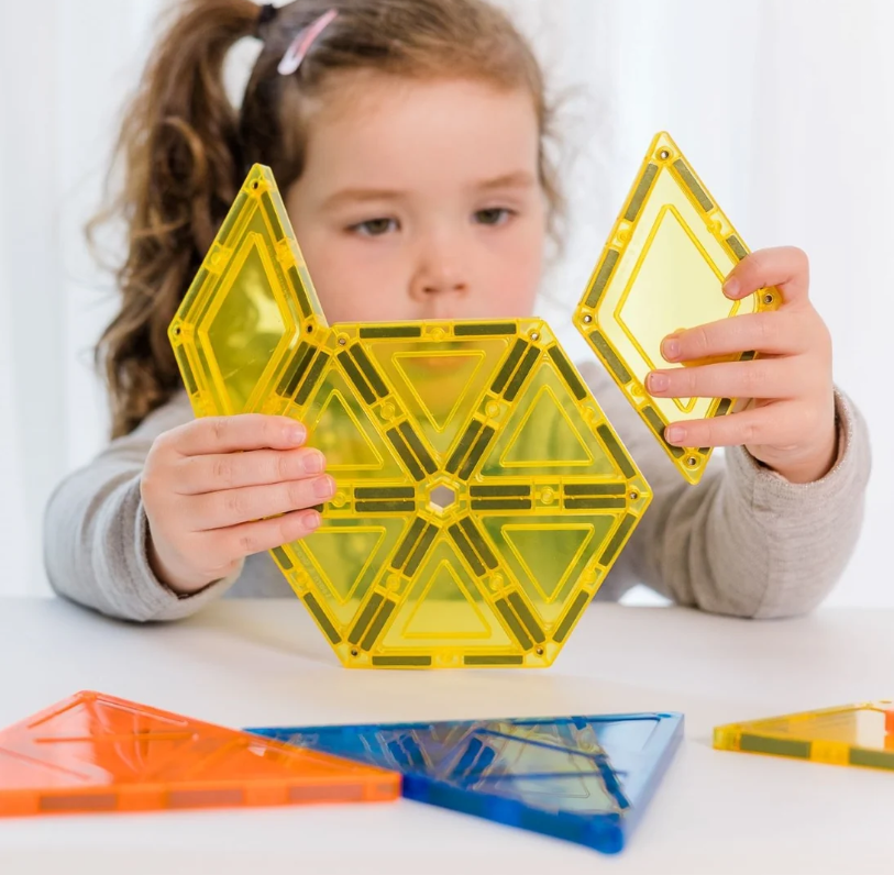 Tile Tek Magnetic Tiles 38pc Geometric Expansion Set