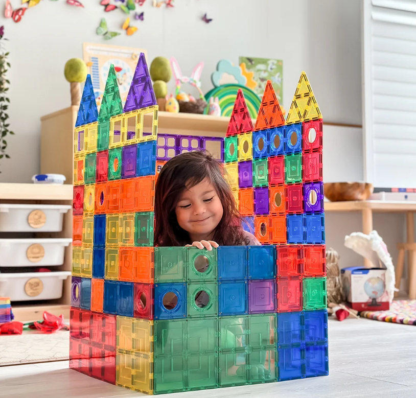 Tile Tek Magnetic Tiles 110pc Builders Set