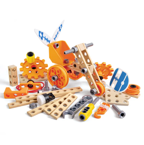 Hape Junior Inventor Deluxe Experiment Kit 57pc