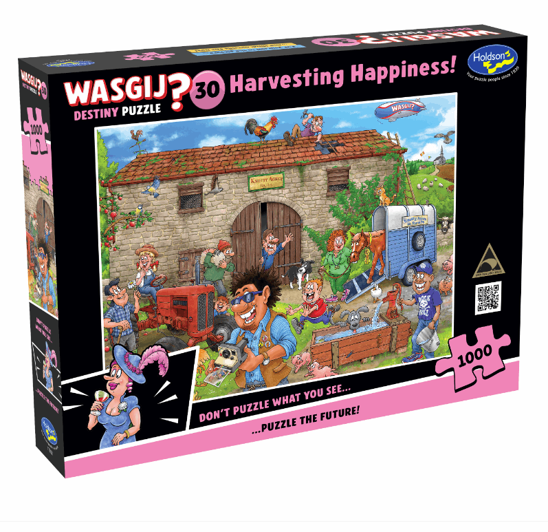 Wasgij Destiny Puzzle #30 Harvesting Happiness 1000pc