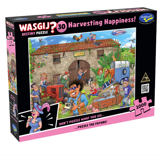 Wasgij Destiny Puzzle #30 Harvesting Happiness 1000pc