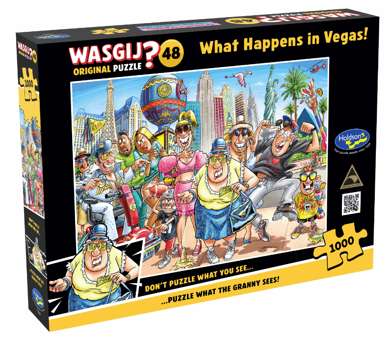 Wasgij Orignal Puzzle #48 What Happens In Vegas 1000pc