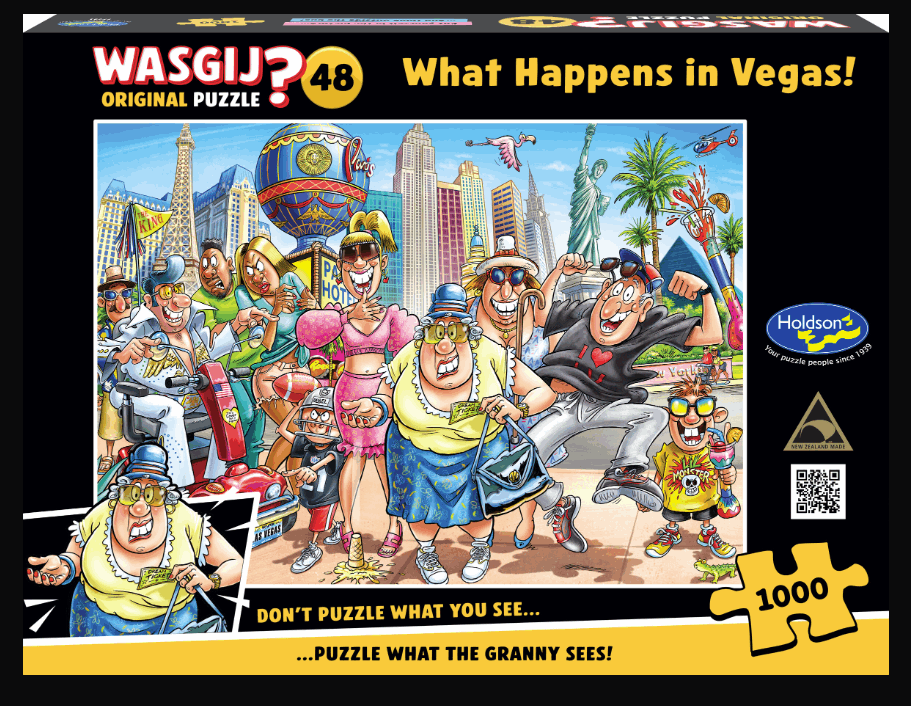 Wasgij Orignal Puzzle #48 What Happens In Vegas 1000pc