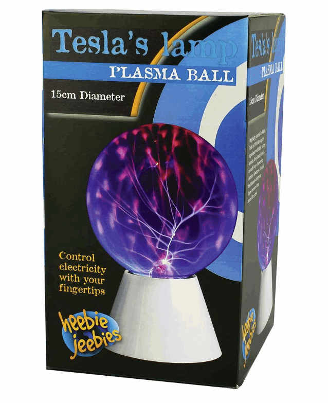Heebie Jeebie's Tesla's Lamp Plasma Ball 15cm