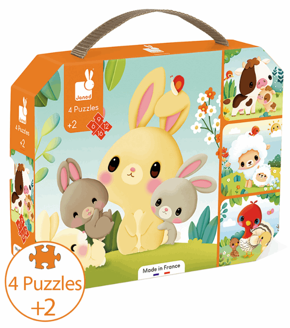 Janod  Progressive Puzzle Farm
